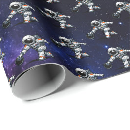Astronaut Bowling Presentpapper