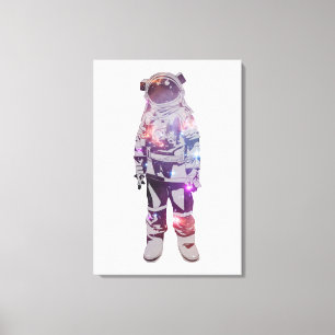 Astronaut Canvastryck