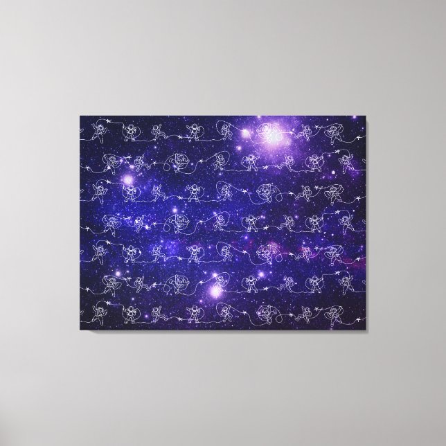 Astronaut Canvastryck (Framsida)