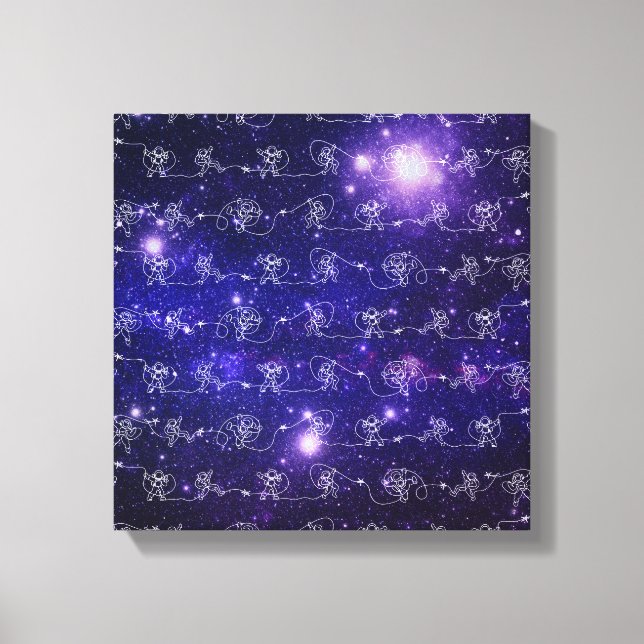 Astronaut Canvastryck (Framsida)