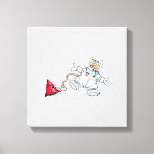 astronaut canvastryck