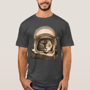 Astronaut Cat Astronomy Spaceman Kattunge Space T Shirt