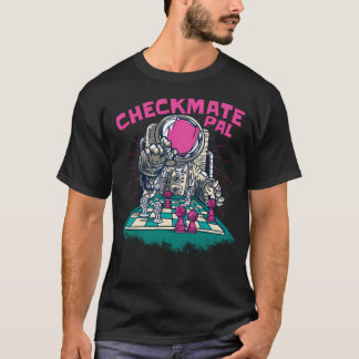 Astronaut Chess T Shirt