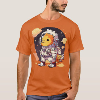 Astronaut Chicken T Shirt