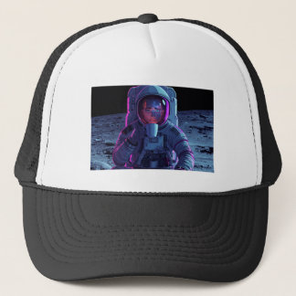 “Astronaut Chill Vibes - Vaporwave Cap” Keps
