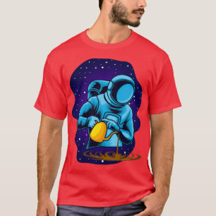 Astronaut Coffee Barista 1 T Shirt