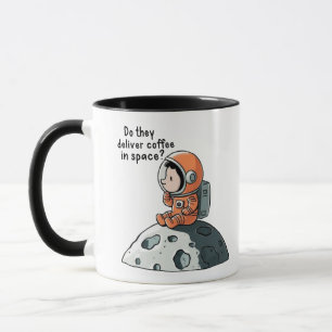 ASTRONAUT COFFEE MUSINGS I RYMDEN MUGG