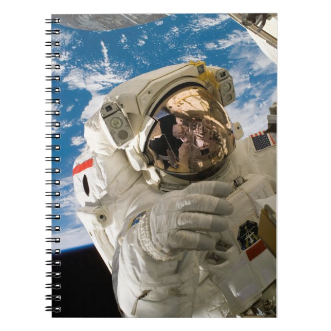 Astronaut Coola Rymden Bilder Coola Space Anteckningsbok (Framsidan)