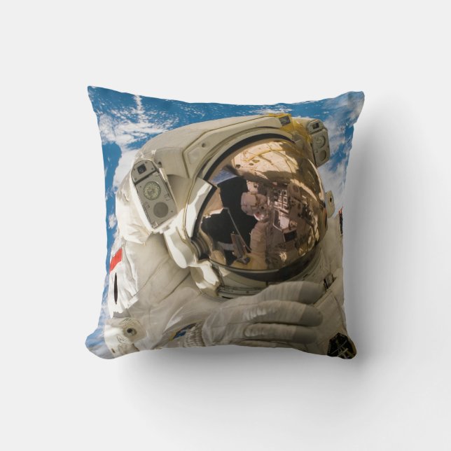 Astronaut Coola Rymden Bilder Coola Space Kudde (Framsida)