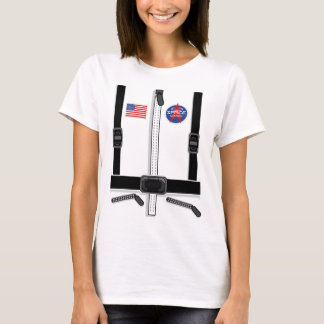 Astronaut Costume För barn Manar Women Space Kosty T Shirt