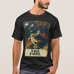 Astronaut Den Dume Astronomi Tarotkort Läs Häxa T Shirt