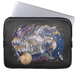 Astronaut-design Laptop Fodral