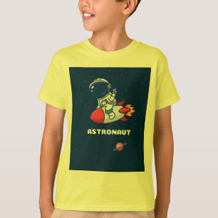 Astronaut design T-shirt för pojkar