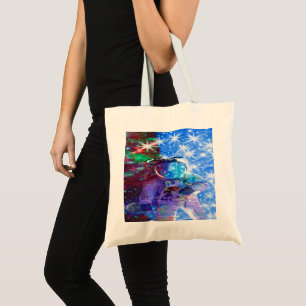 Astronaut Dimensions Large Tote Bag Tygkasse