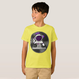 Astronaut DJ Cute Space Music-design T Shirt