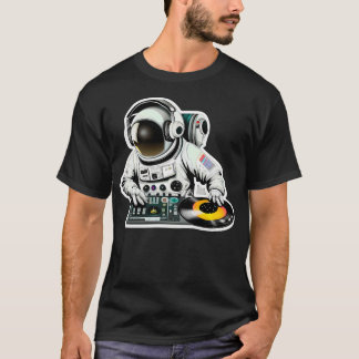 Astronaut Dj T Shirt