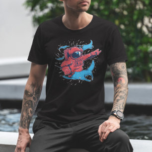 Astronaut Djävulen Rays T Shirt