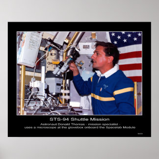 Astronaut Donald Thomas Poster