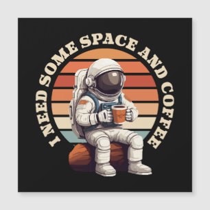 Astronaut Dricker Kaffe