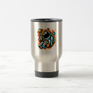 Astronaut Drinking Coffee - Rymden-koffein Resemugg