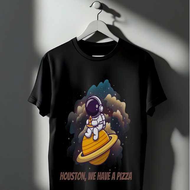 Astronaut Eating Pizza T Shirt (Skapare uppladdad)