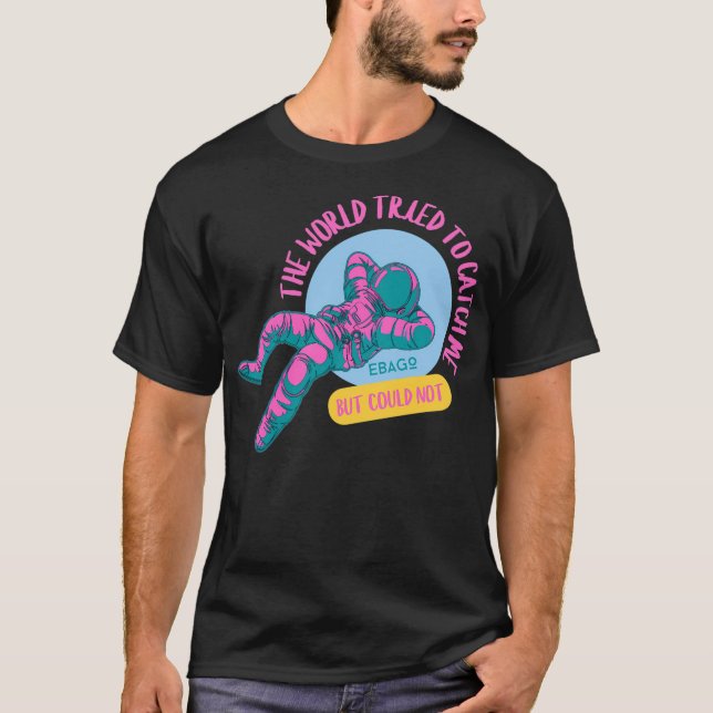 Astronaut-Ebago T Shirt (Framsida)