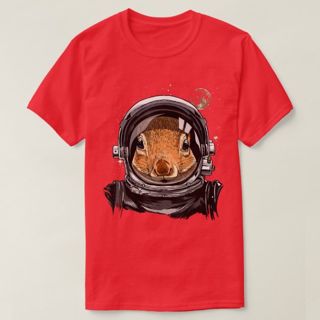 Astronaut Eploration Astronomi Kärlek T Shirt (Design framsida)