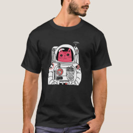 Astronaut Explorer Kattunge T Shirt