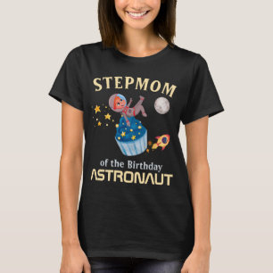 Astronaut-familjens stepmamma t shirt