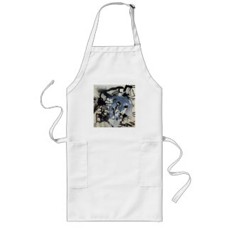 Astronaut fickapron långt förkläde