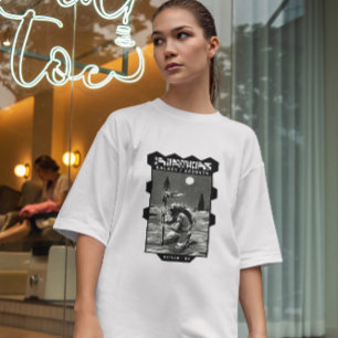 Astronaut Flagga T Shirt