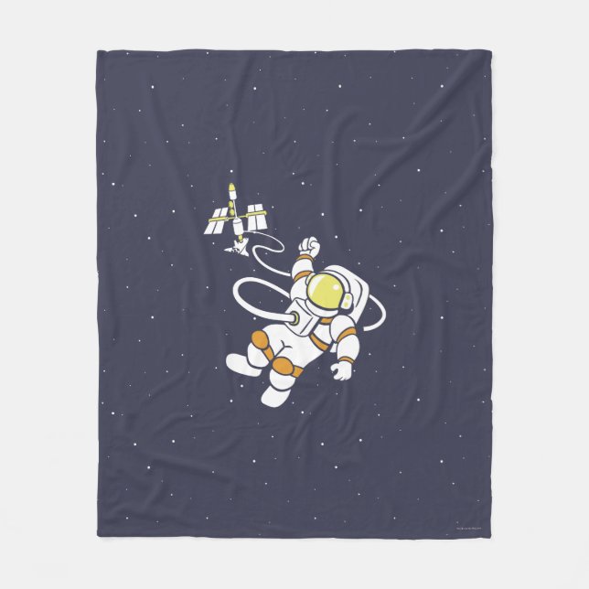 Astronaut Fleecefilt (Framsidan)