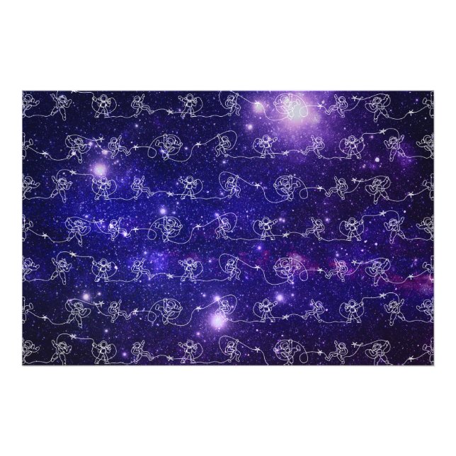 Astronaut Fototryck (Framsidan)