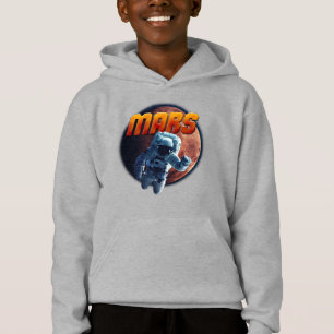 Astronaut framför Mars planet. T Shirt