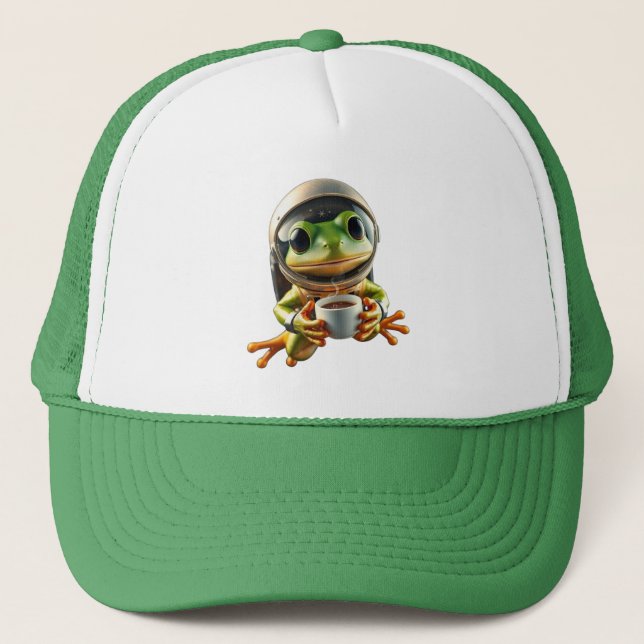 Astronaut Frog Keps (Framsida)
