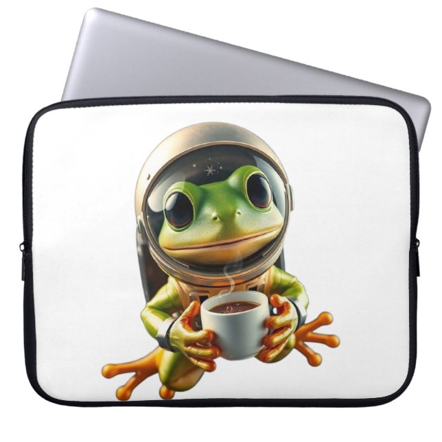 Astronaut Frog Laptop Fodral (Framsidan)