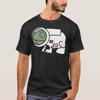 Astronaut Frog T Shirt