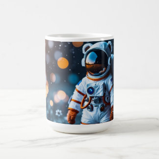 Astronaut Galaxy Bokeh Kaffemugg