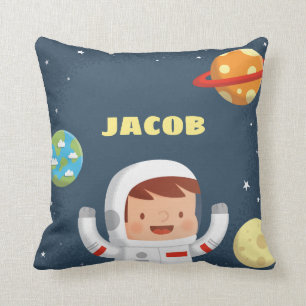 Astronaut Galaxy Rymdpojkar Rumsdekoration Kudde