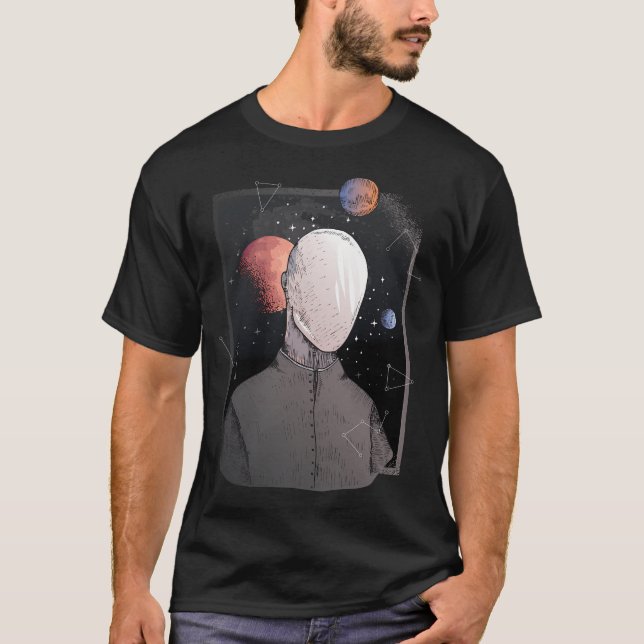 Astronaut Galaxy T Shirt (Framsida)