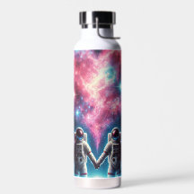 Astronaut Galaxy Vattenflaska