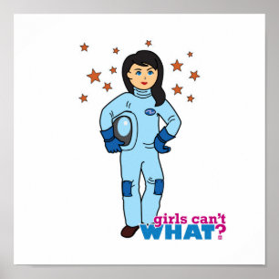 Astronaut Girl 2 Poster