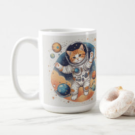 ✨ Astronaut Girl Hoodie Kaffemugg