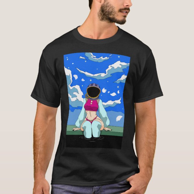 Astronaut Girl T Shirt (Framsida)