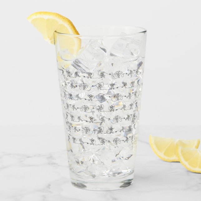 Astronaut Glass Glaskopp (Framsida Ice)