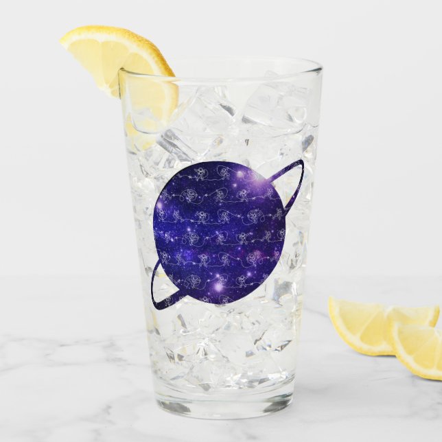 Astronaut Glass Glaskopp (Framsida Ice)