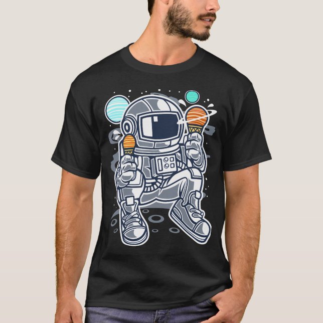 Astronaut Glass T Shirt (Framsida)