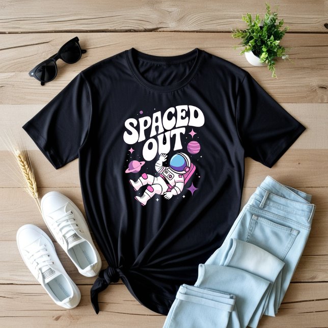 Astronaut-grafik T-Shirt med avstånd (Skapare uppladdad)