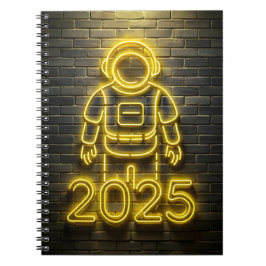 Astronaut gult 2025 bärbar dator anteckningsbok