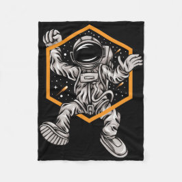 Astronaut Ha Funder I Rymden Fleecefilt